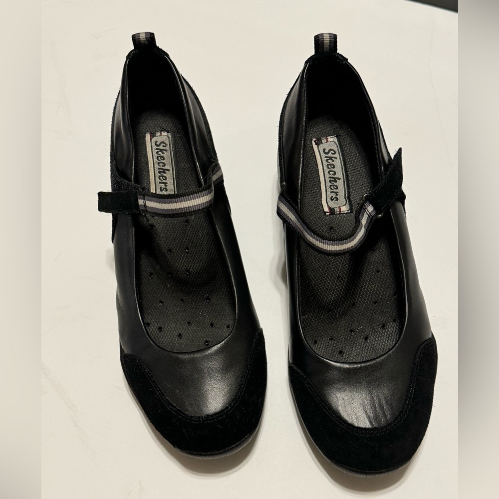 Skechers Black Mary Jane Style 8.0 Sneakers